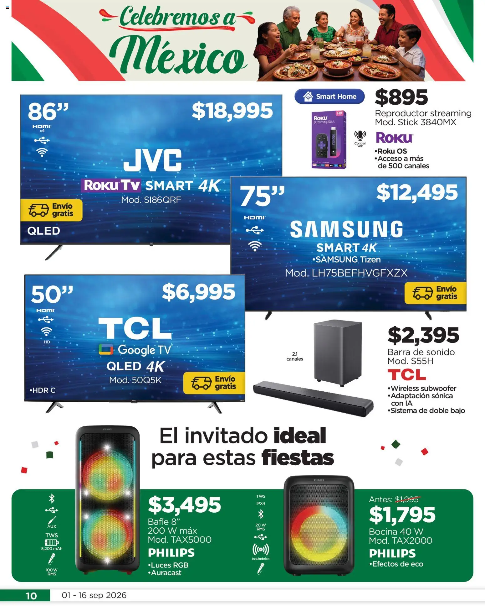 Vista previa las ofertas de la tienda Chedraui - Chedraui folleto Llevarte más cuesta menos desde el 01/09/2026 