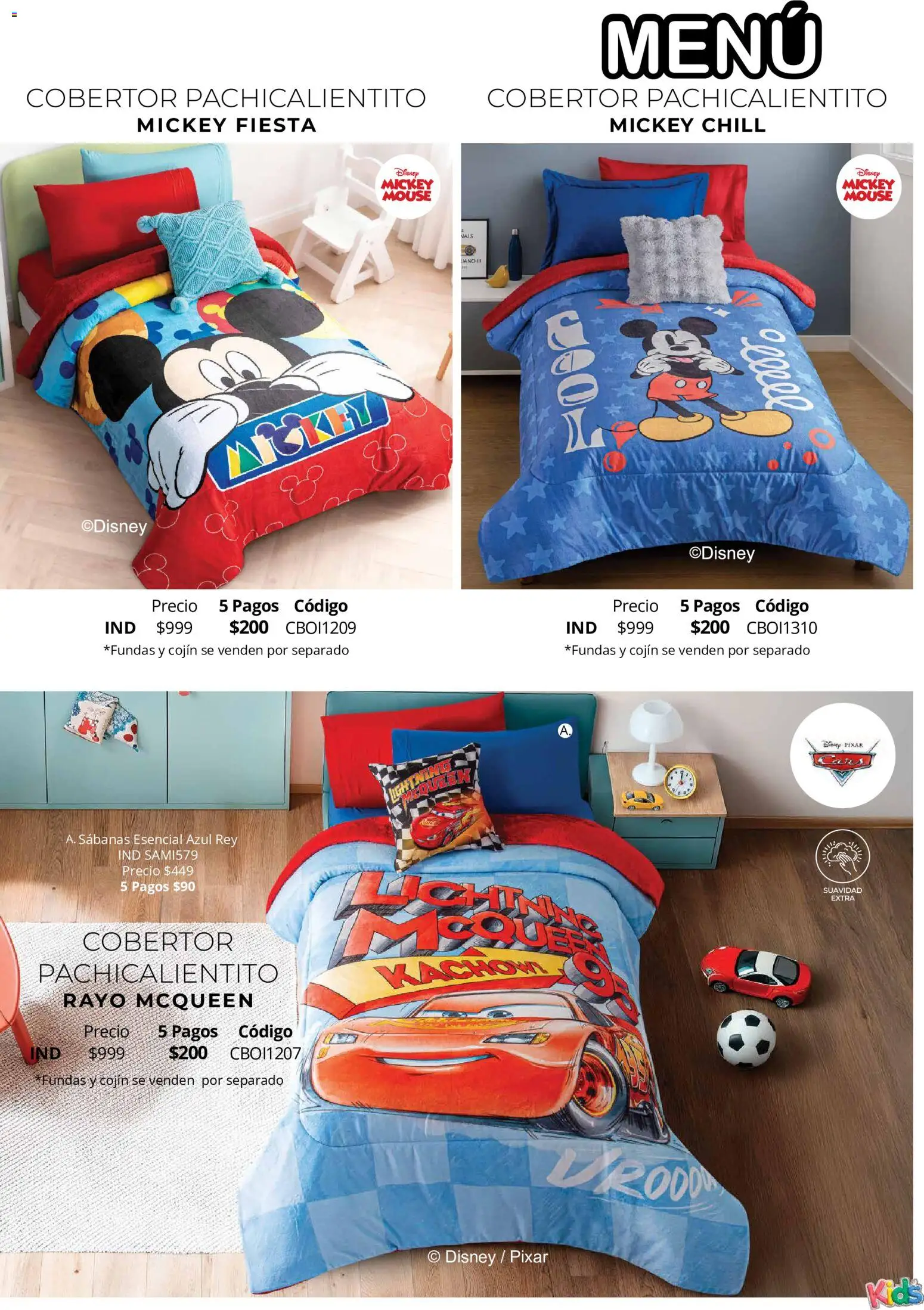 Vista previa las ofertas de la tienda Colchas Concord - Colchas Concord catálogo Colección Infantil desde el 01/08/2026 