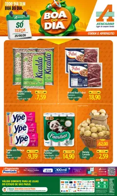 Pré-Visualização do folheto "Atacadão ofertas - SP" da loja Atacadão válido a partir de 25/08/2026