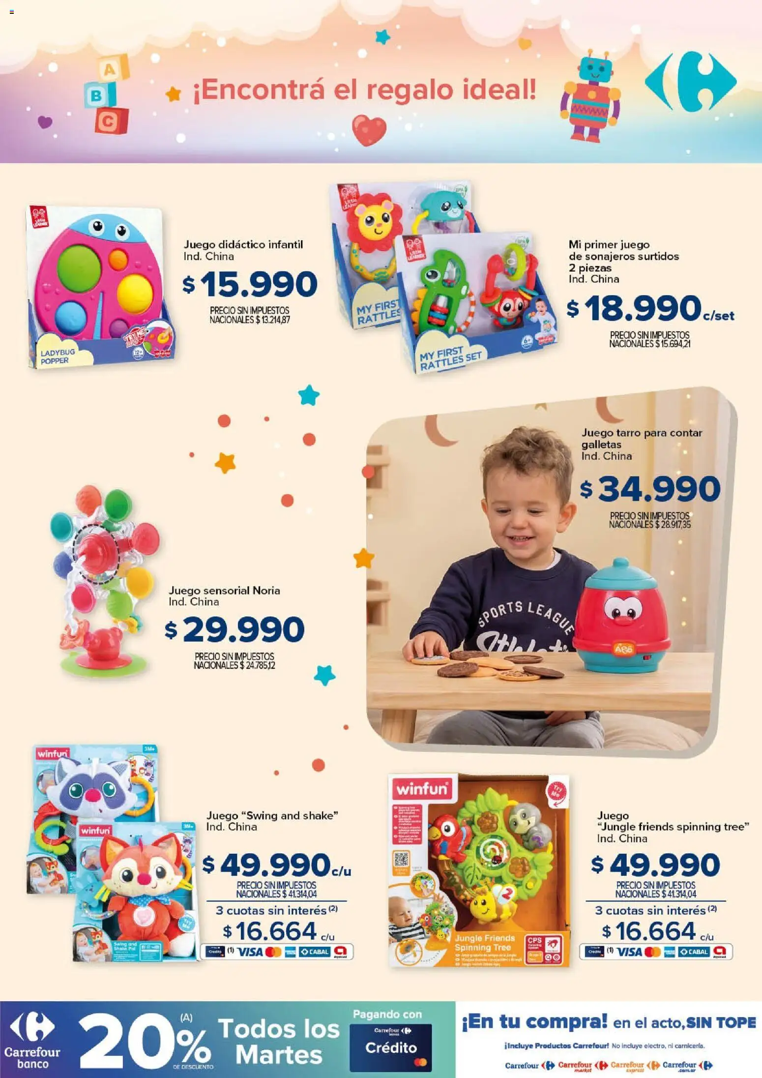Vista previa del folleto de la tienda Carrefour válido desde el 23/07/2026 - Galletas
