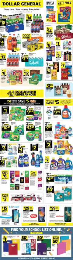 Ad Preview of Dollar General Dollar General Weekly Ad from 08/02/2026