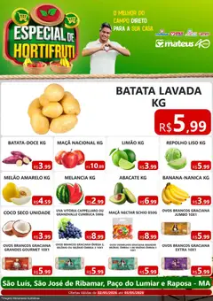 Pré-Visualização do folheto "Mateus ofertas Especial do Horti" da loja Mateus válido a partir de 02/05/2026