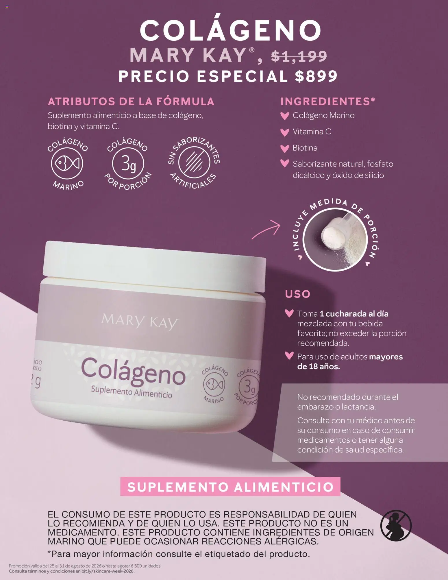 Vista previa las ofertas de la tienda Mary Kay - Catálogo Mary Kay Skincare Week desde el 25/08/2026 