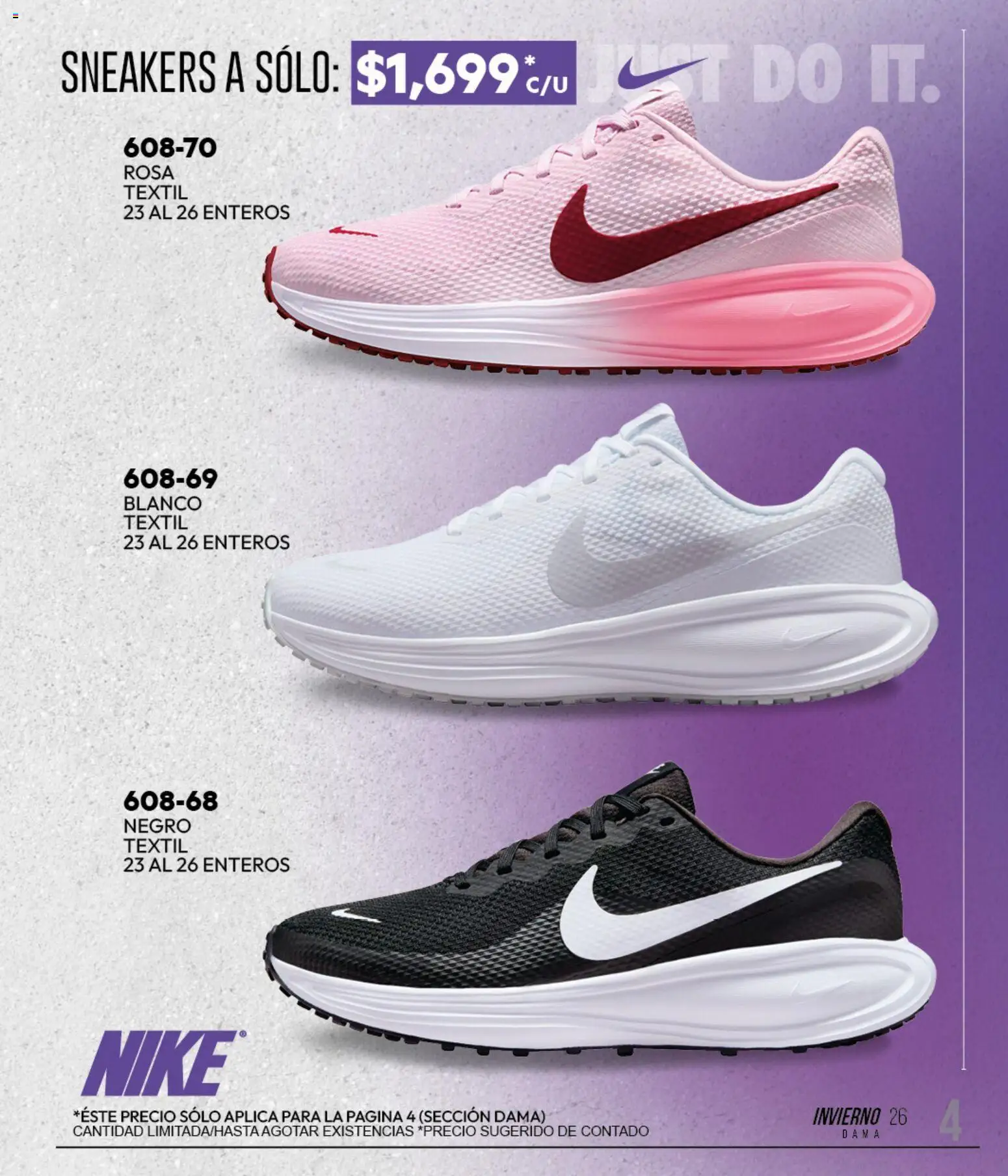 Vista previa las ofertas de la tienda Cklass - Cklass catálogo Sportbrands Caballero Invierno desde el 11/09/2026 