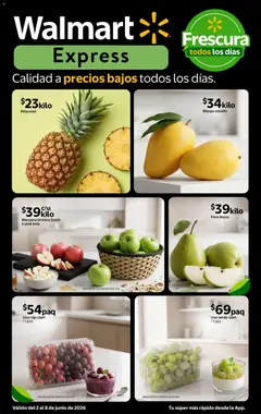 Vista previa las ofertas de la tienda Walmart Express - Walmart Express folleto Calidad a precios bajos desde el 02/06/2026 