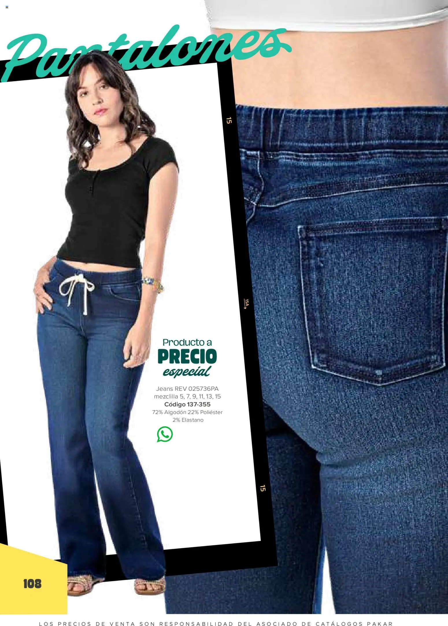 Vista previa las ofertas de la tienda SC Pakar - Catálogo Ropa desde el 30/01/2026 - Pantalones, Algodón