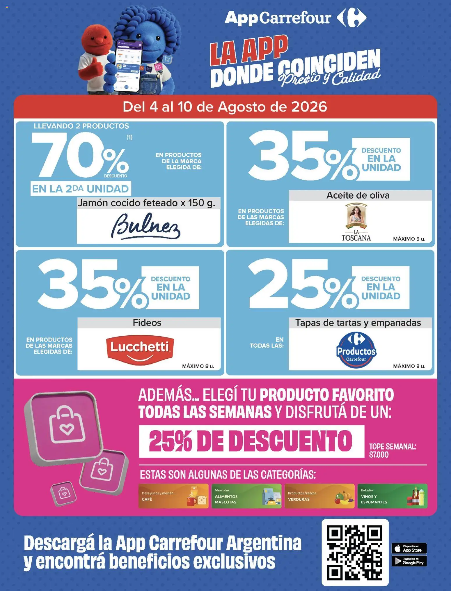 Vista previa del folleto de la tienda Carrefour válido desde el 04/08/2026 