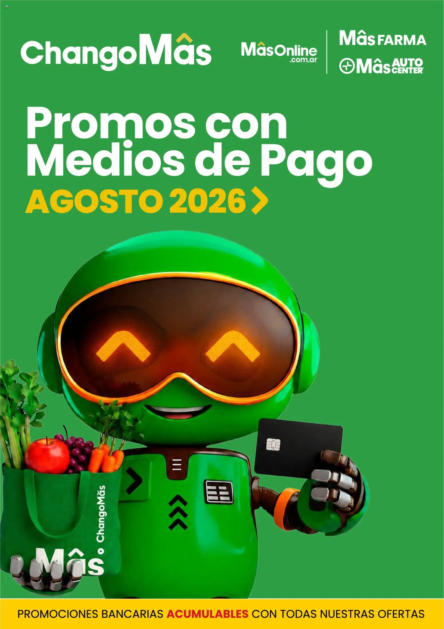Vista previa del folleto de la tienda Changomas válido desde el 01/08/2026 