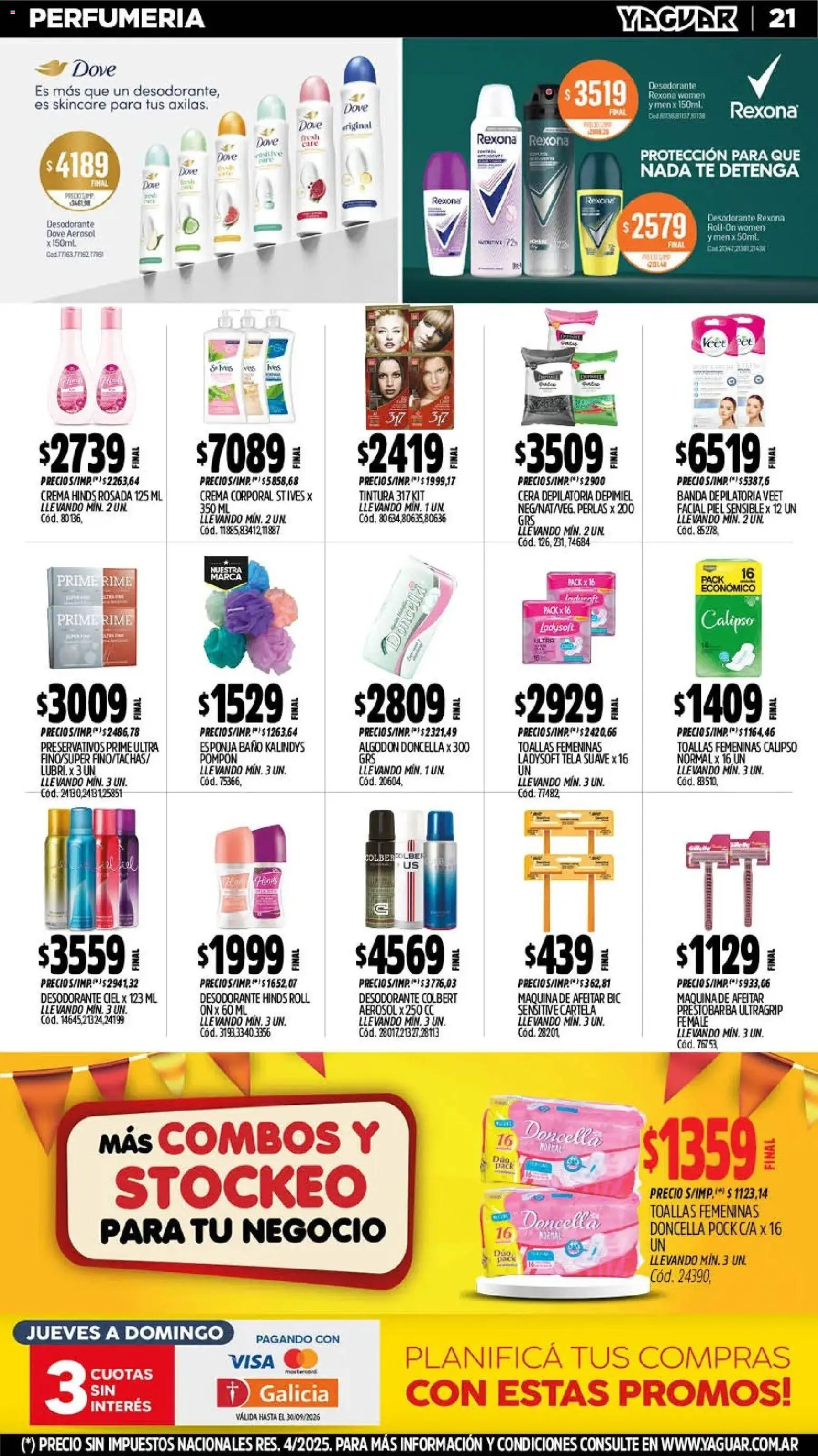 Vista previa del folleto de la tienda Yaguar válido desde el 21/09/2026 