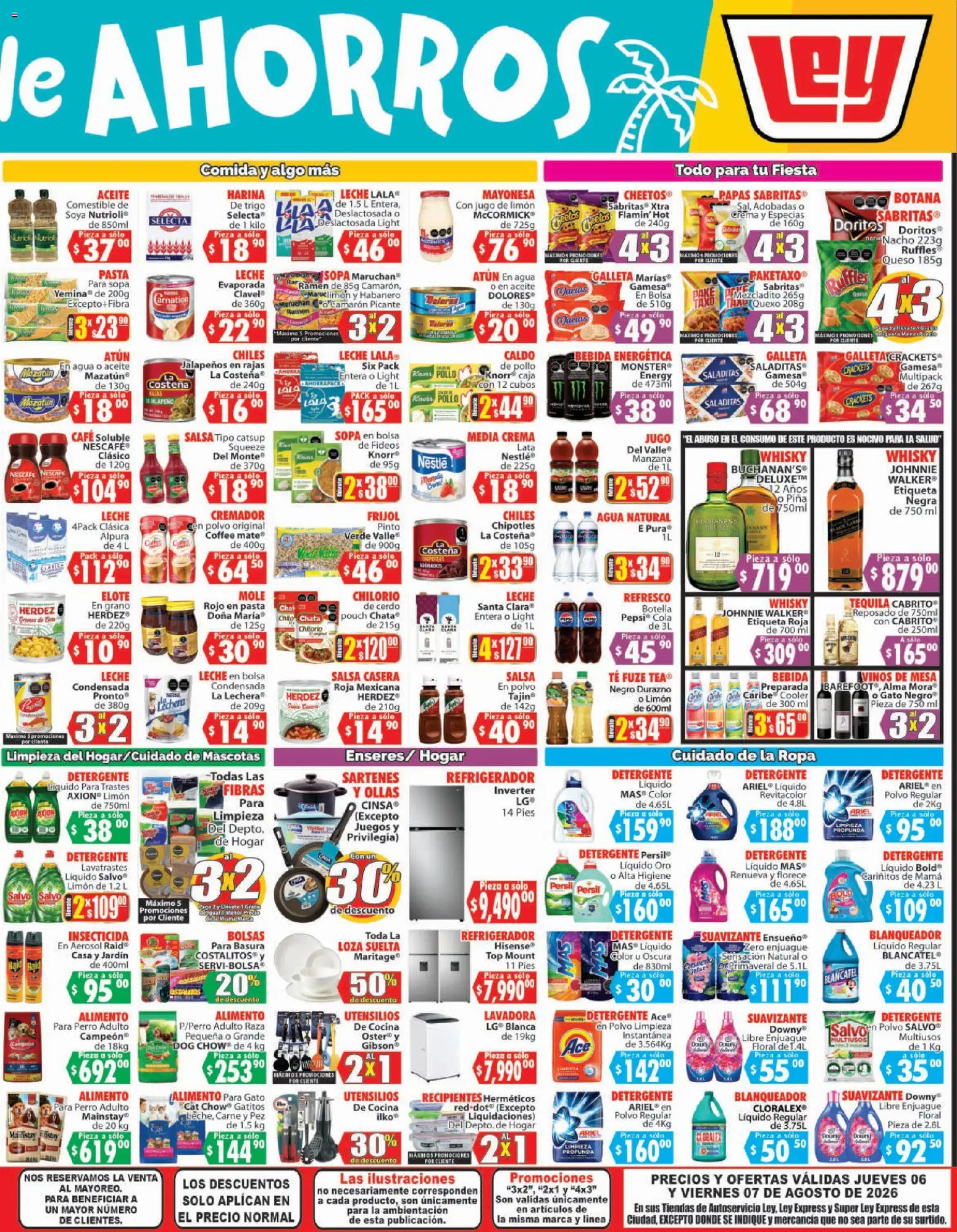 Vista previa las ofertas de la tienda Casa Ley - Casa Ley folleto Autoservicio desde el 06/08/2026 