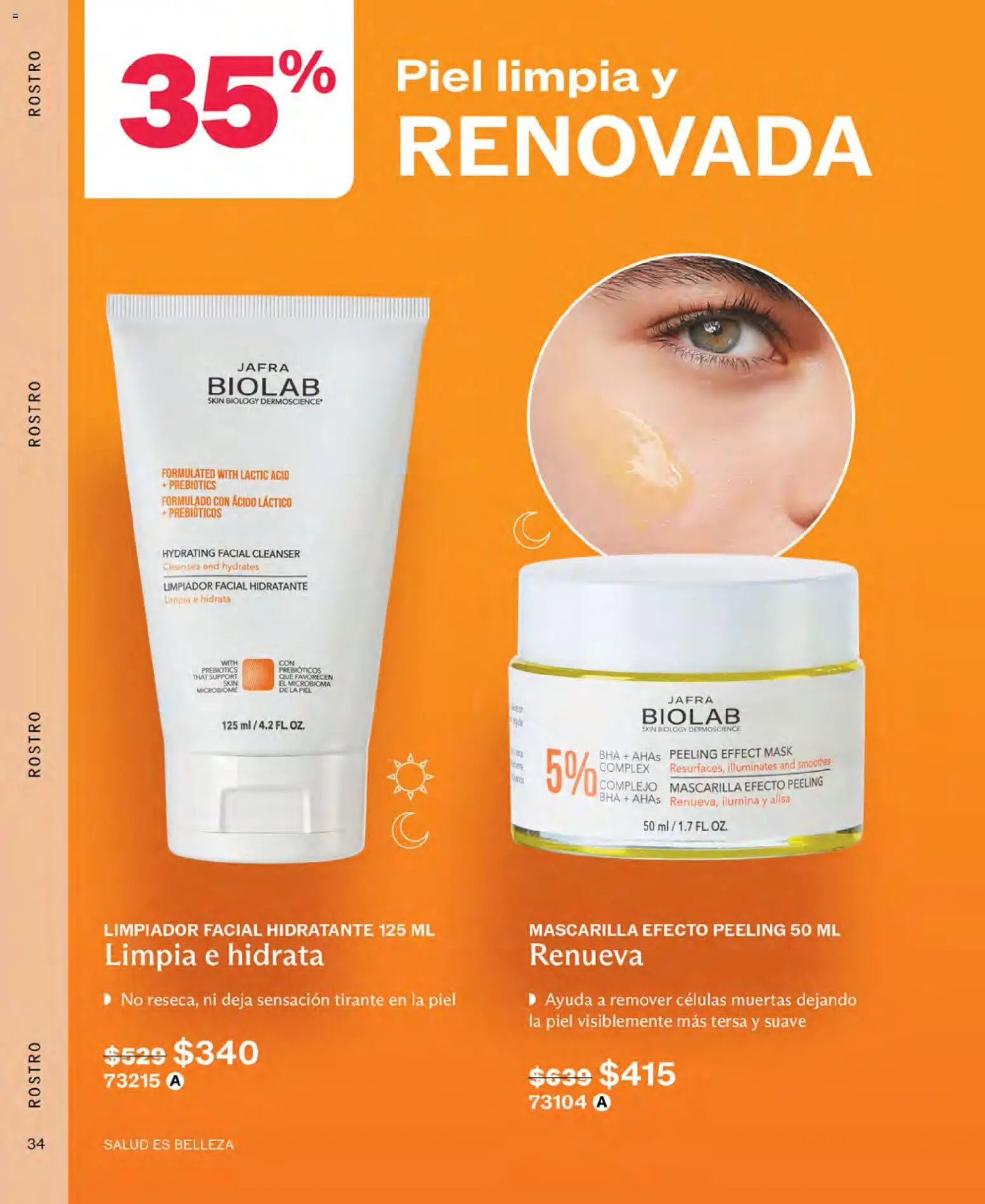 Vista previa las ofertas de la tienda JAFRA - JAFRA catálogo desde el 01/10/2026 - Limpiador facial, Mascarilla, Peeling, Limpiador