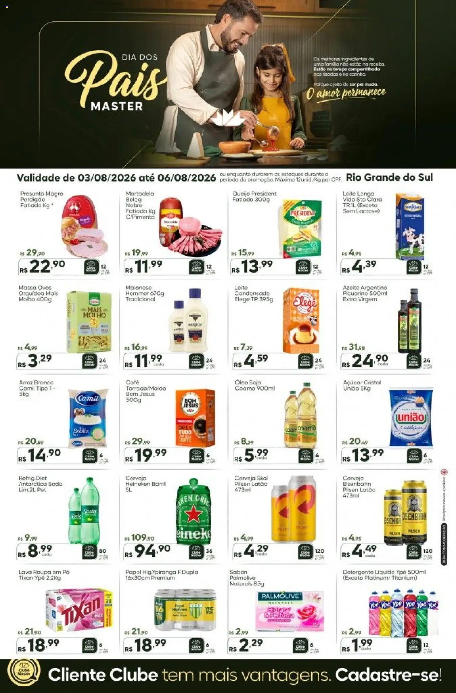 Pré-Visualização do folheto "Master - Ofertas da semana" da loja Master válido a partir de 03/08/2026