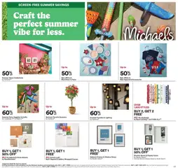 Preview of leaflet Michaels weekly flyer - Smyrna from shop Michaels is valid from Jun 21, 2026