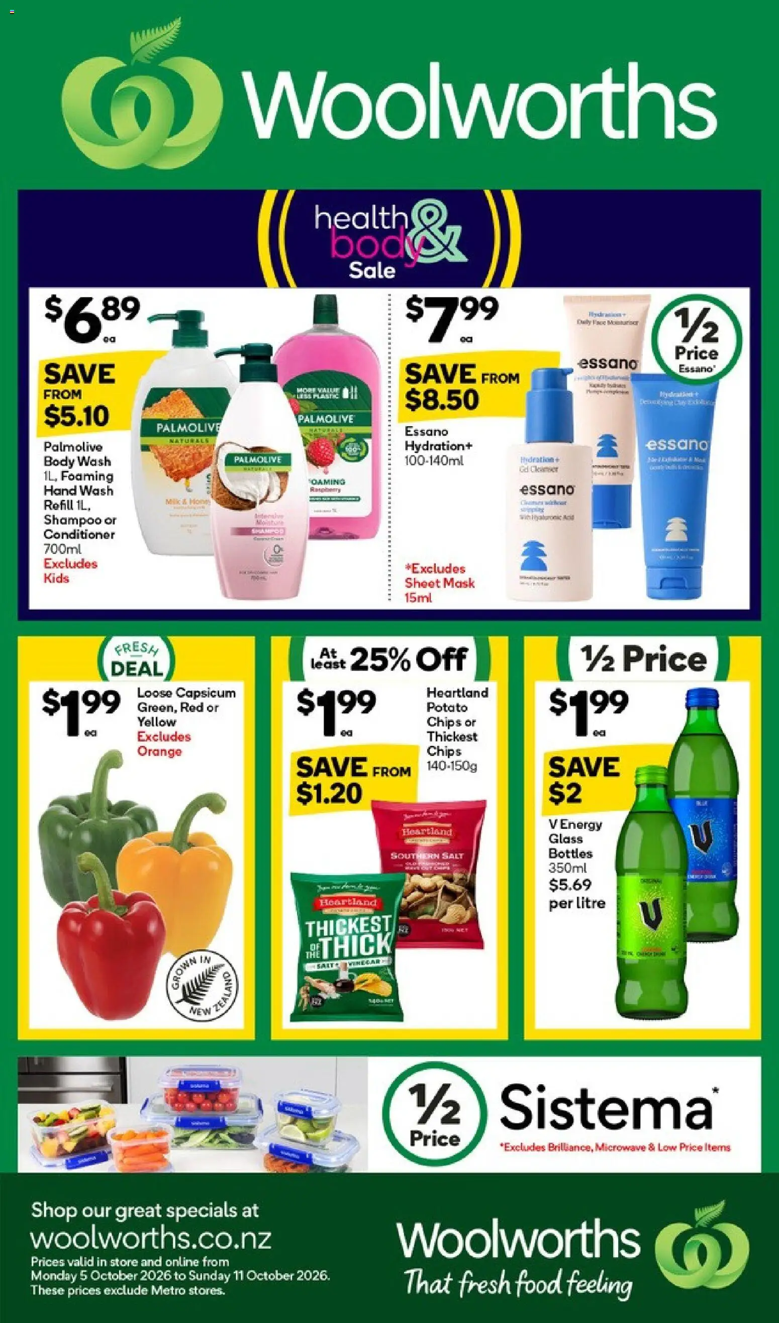 Preview of catalogue Woolworths South Island catalogue from shop Woolworths valid 5 Oct 2026