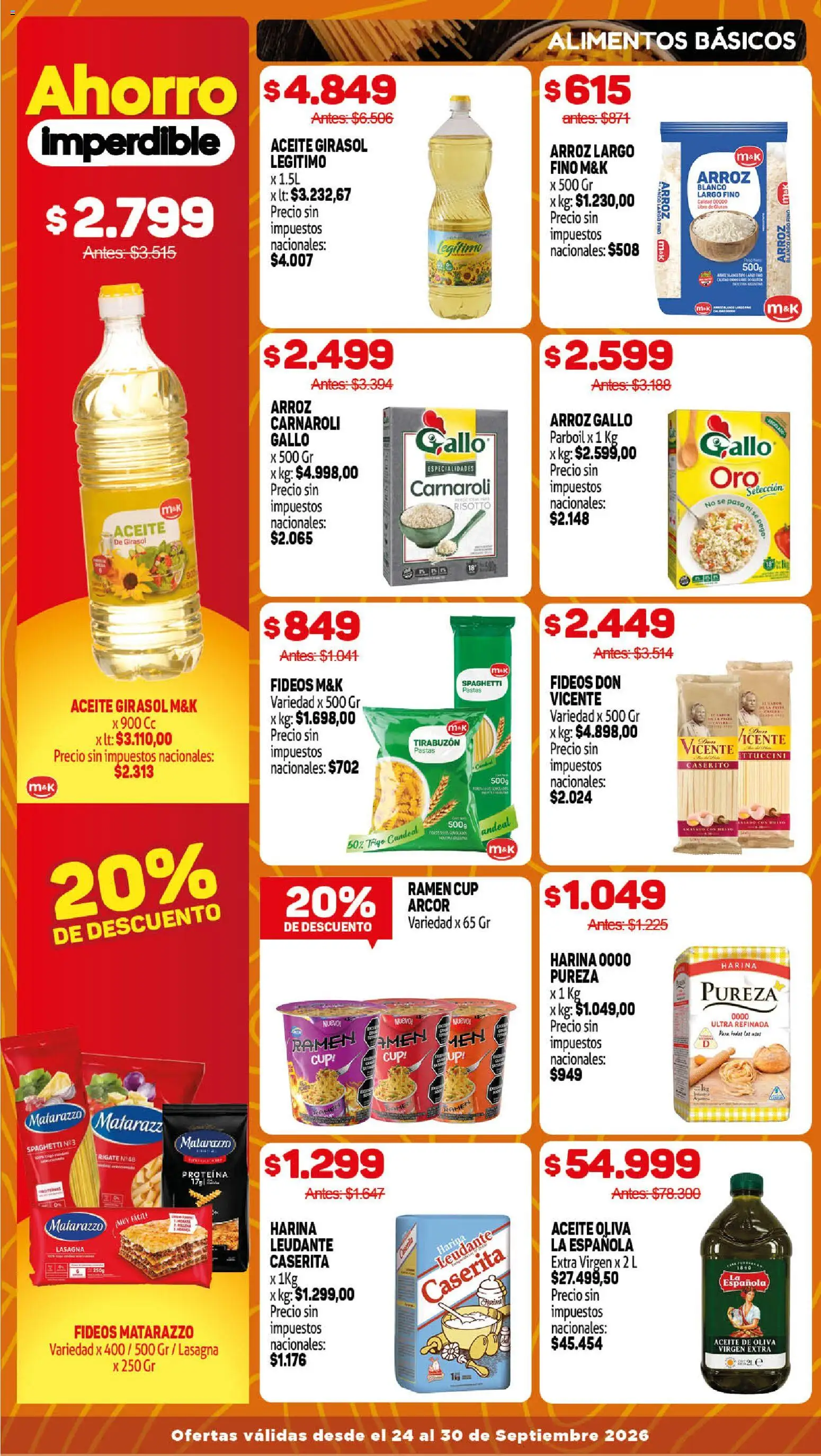 Vista previa del folleto de la tienda Makro válido desde el 24/09/2026 