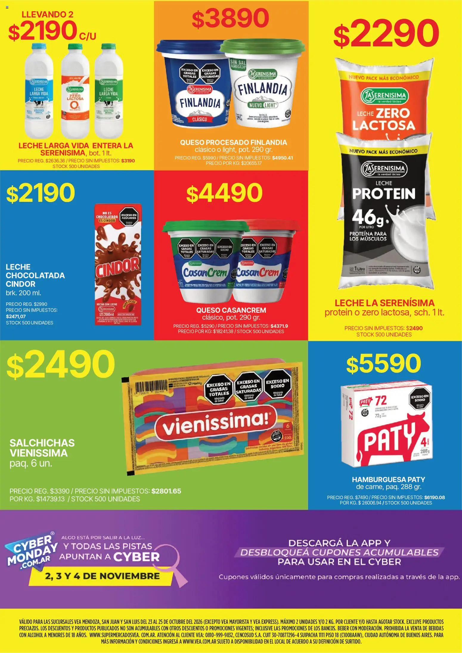 Vista previa del folleto de la tienda Vea válido desde el 23/10/2026 