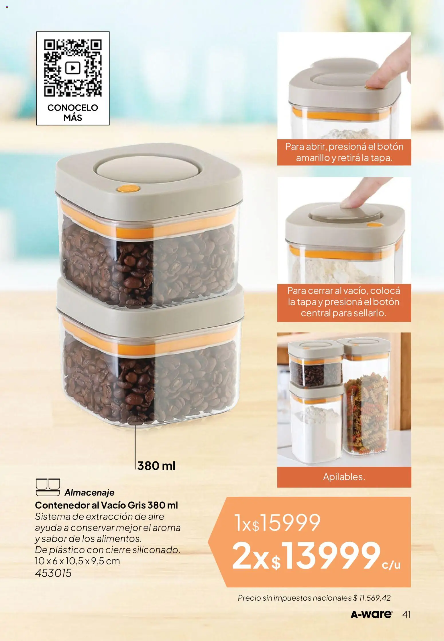 Vista previa del folleto de la tienda Tupperware válido desde el 04/08/2026 