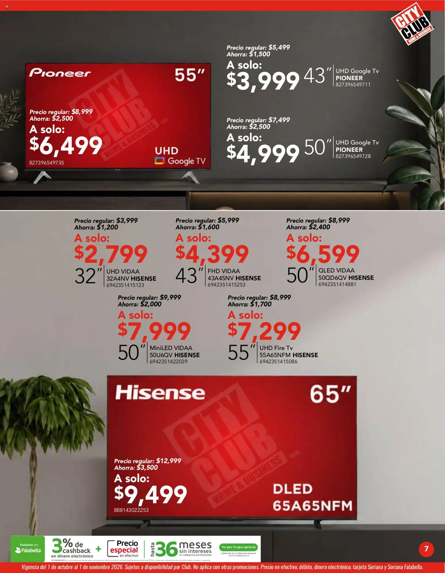 Vista previa las ofertas de la tienda City Club - City Club catálogo desde el 01/10/2026 
