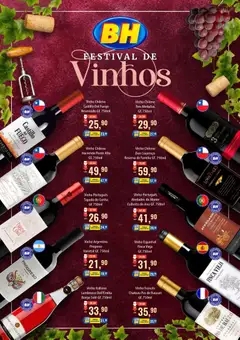 Pré-Visualização do folheto "Supermercados BH ofertas Festival de Vinhos" da loja Supermercados BH válido a partir de 08/07/2026