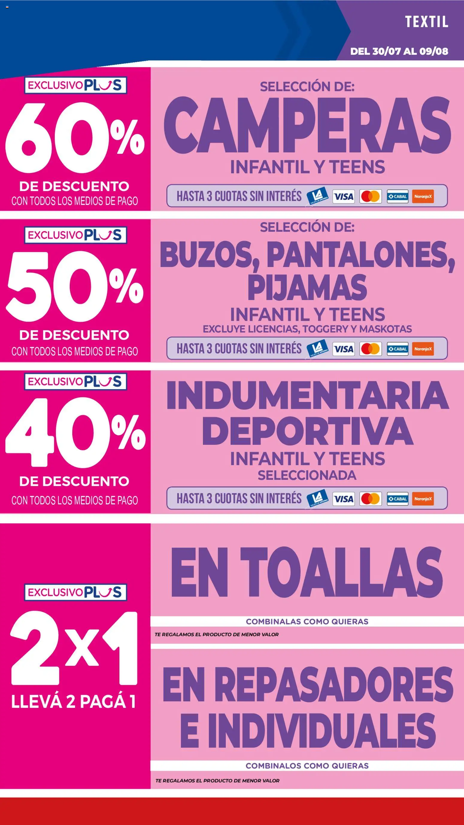 Vista previa del folleto de la tienda La Anonima válido desde el 30/07/2026 