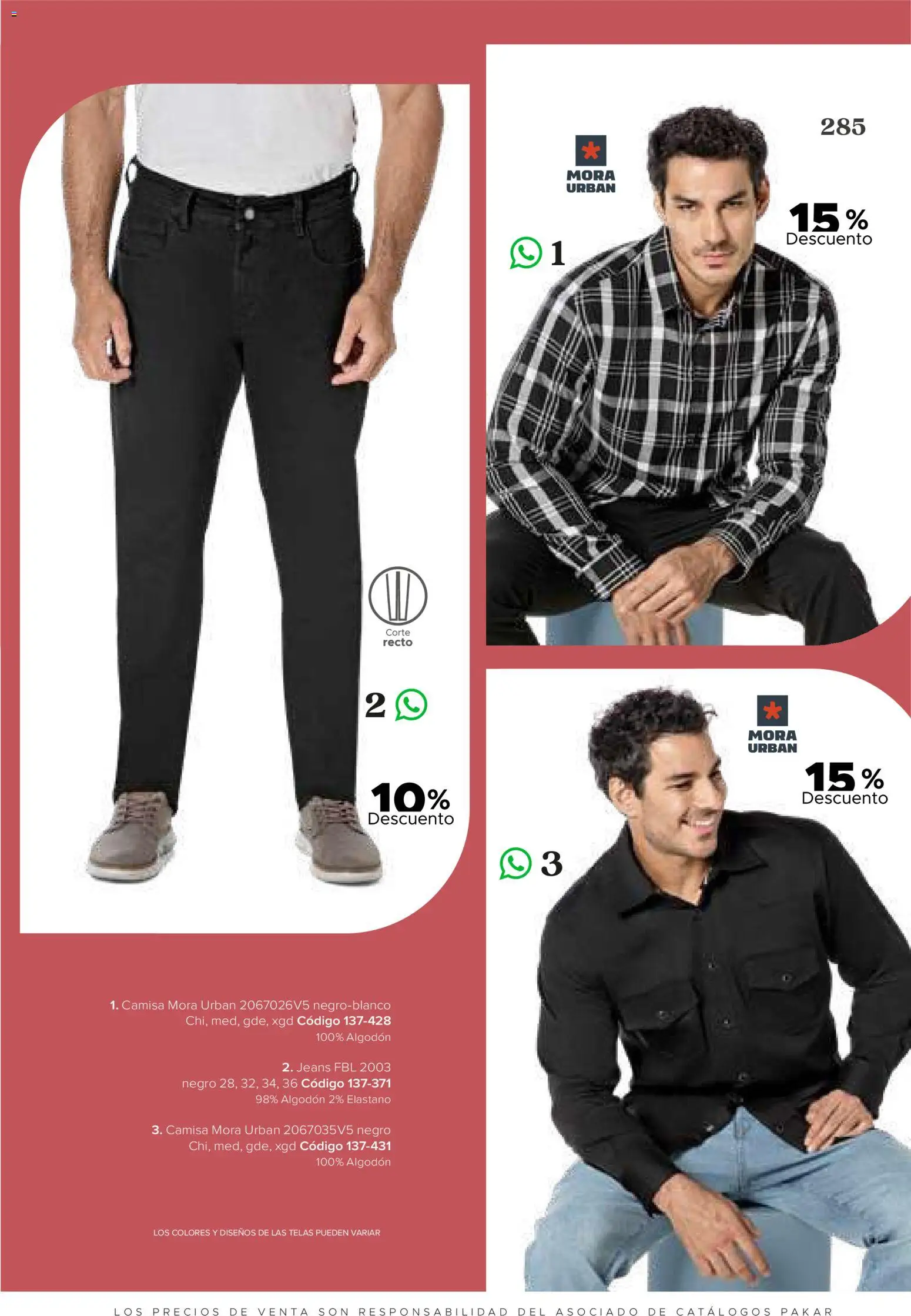 Vista previa las ofertas de la tienda SC Pakar - SC Pakar catálogo Ropa desde el 31/07/2026 