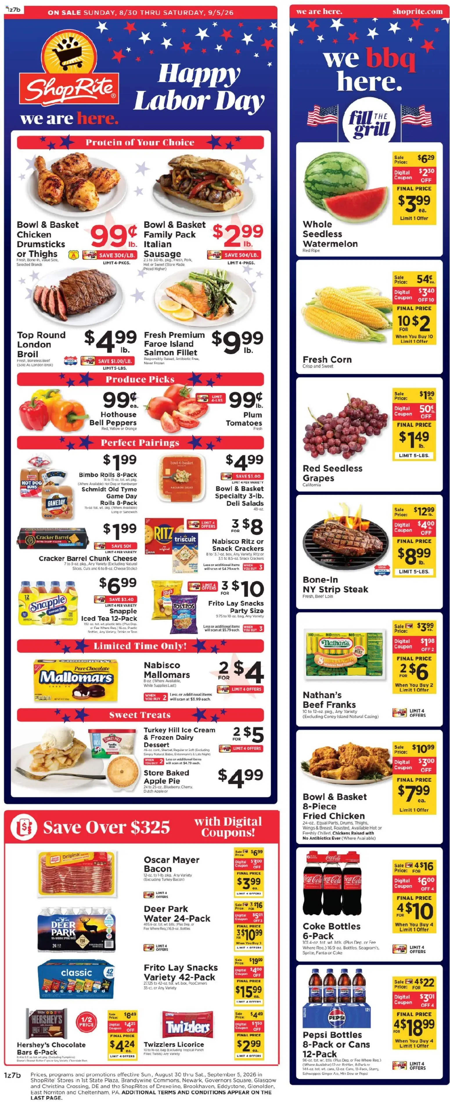 Ad Preview of ShopRite ShopRite Weekly Ad from 08/30/2026