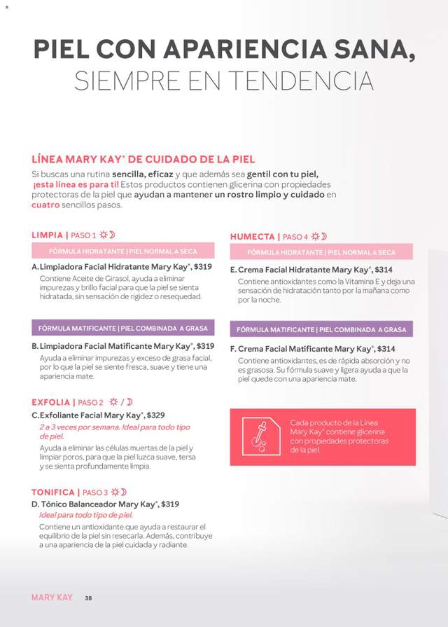 Nuevo catálogo de Mary Kay a partir del 01/05