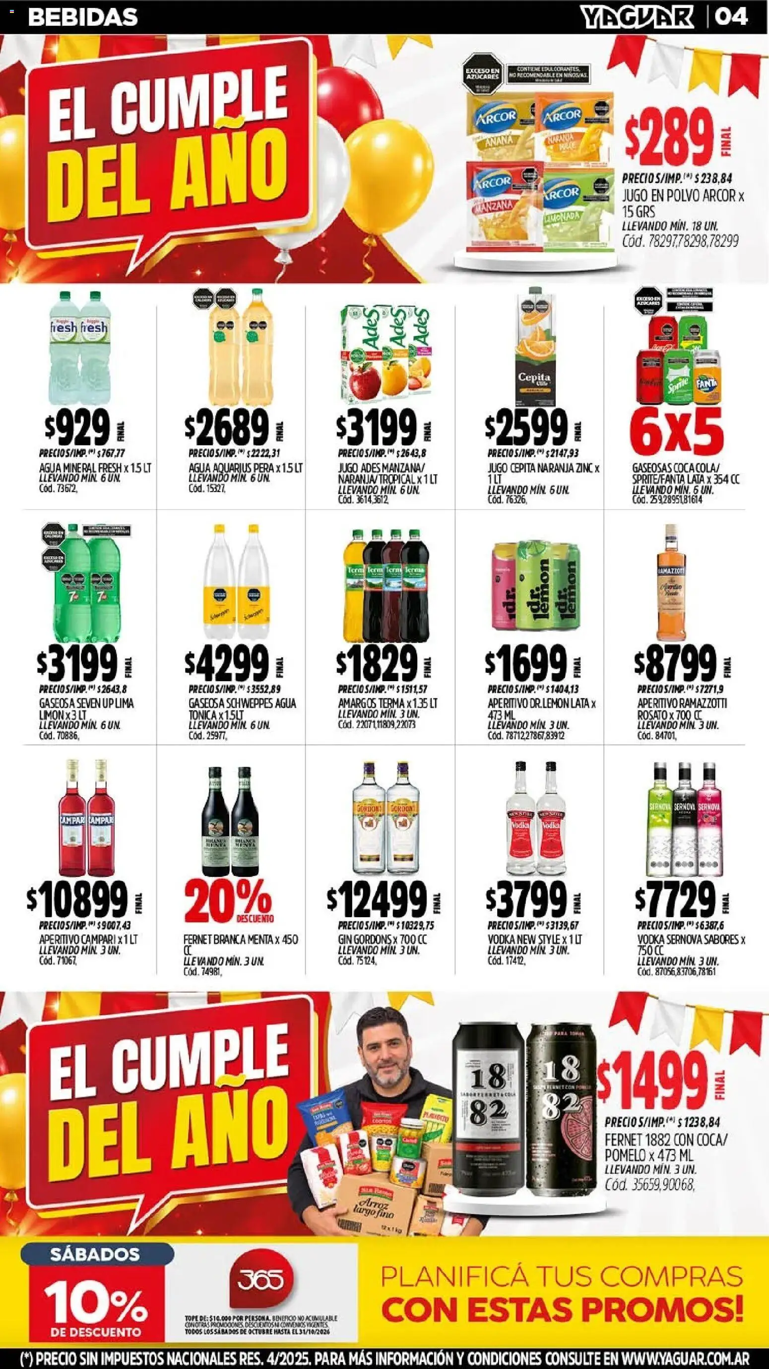 Vista previa del folleto de la tienda Yaguar válido desde el 26/10/2026 
