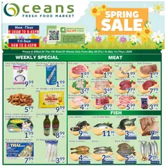 Un aperçu du dépliant Oceans weekly flyer - Brampton du magasin Oceans est valide à partir 8 mai 2026