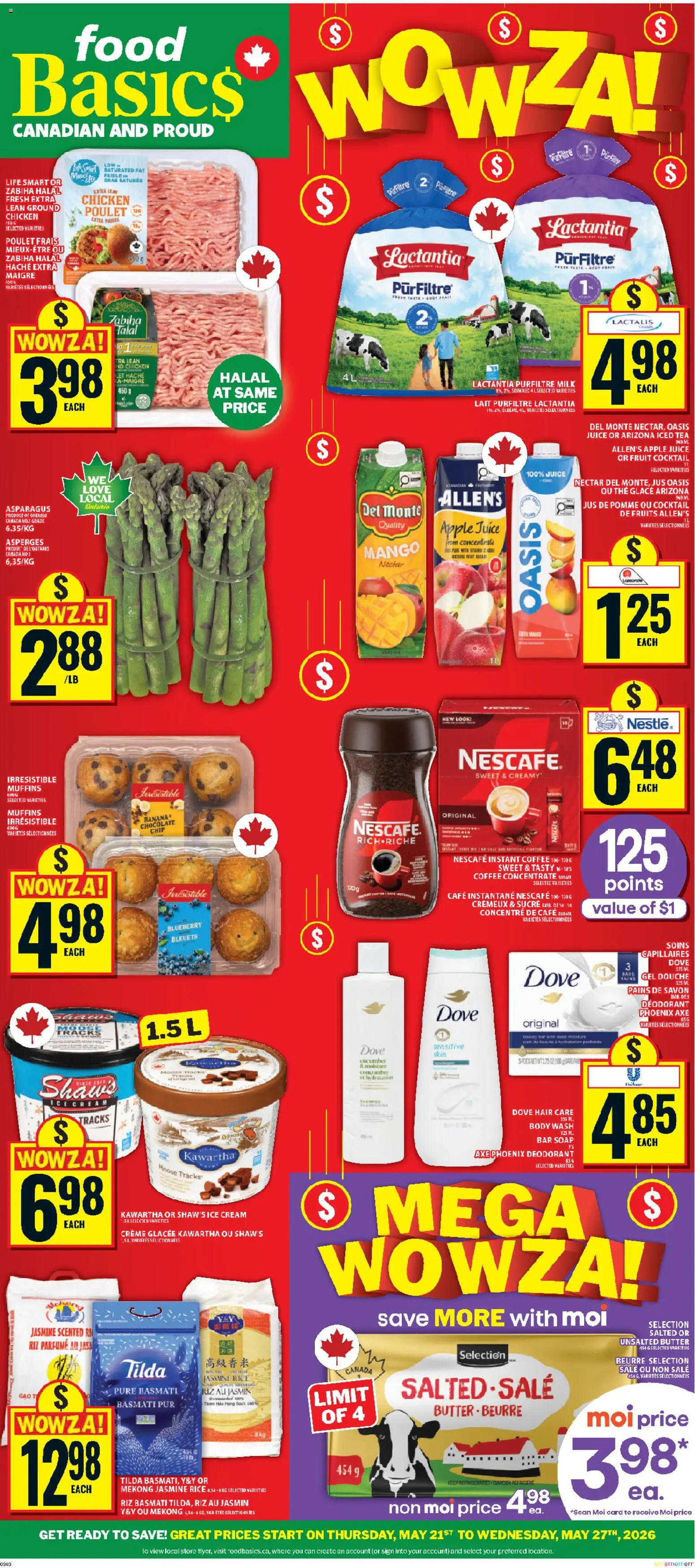 Preview of leaflet Food Basics weekly flyer - Kanata from shop Food Basics is valid from May 21, 2026