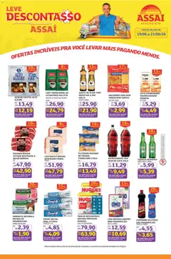 Pré-Visualização do folheto "Assaí Atacadista ofertas - PR" da loja Assaí Atacadista válido a partir de 18/06/2026