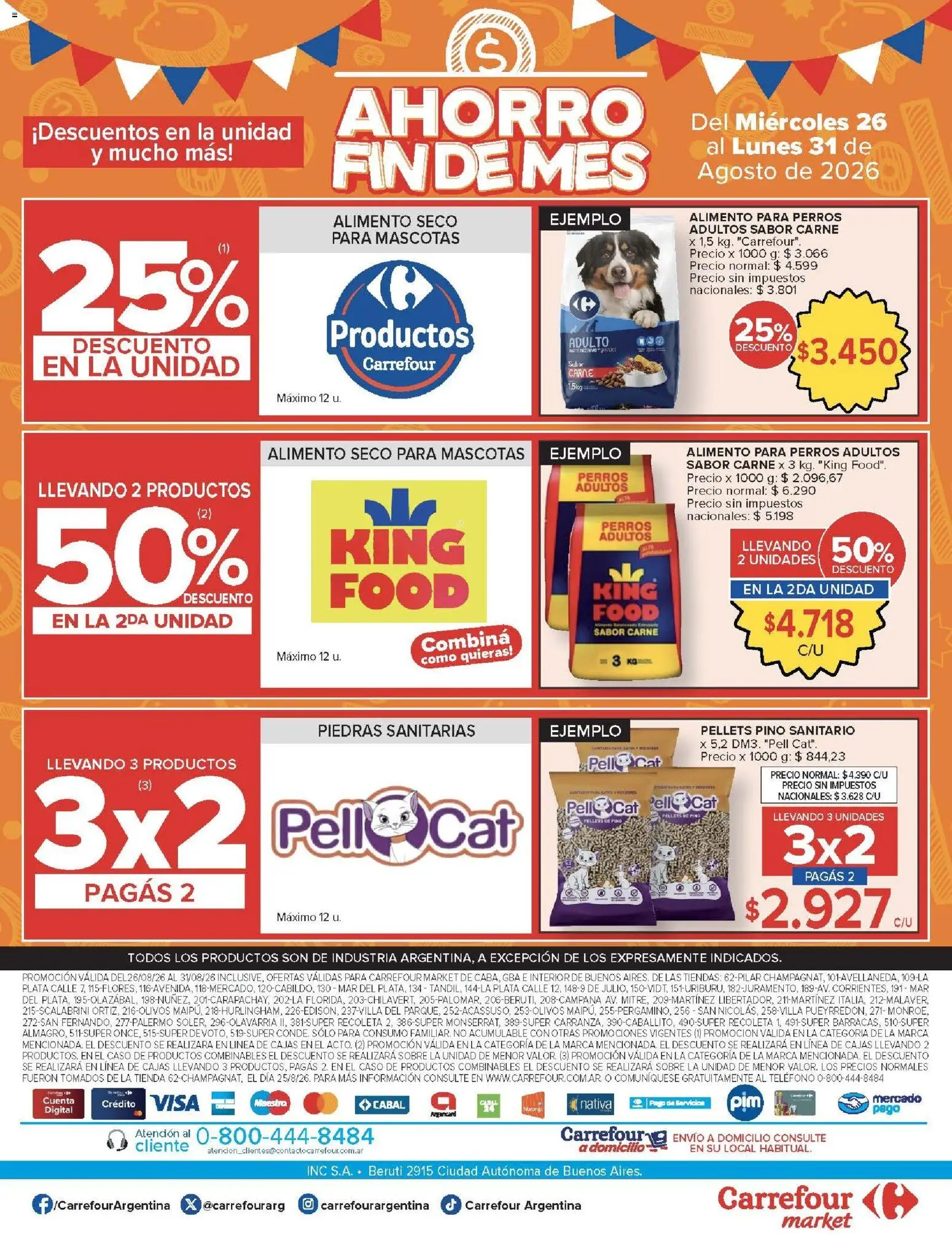 Vista previa del folleto de la tienda Carrefour válido desde el 26/08/2026 