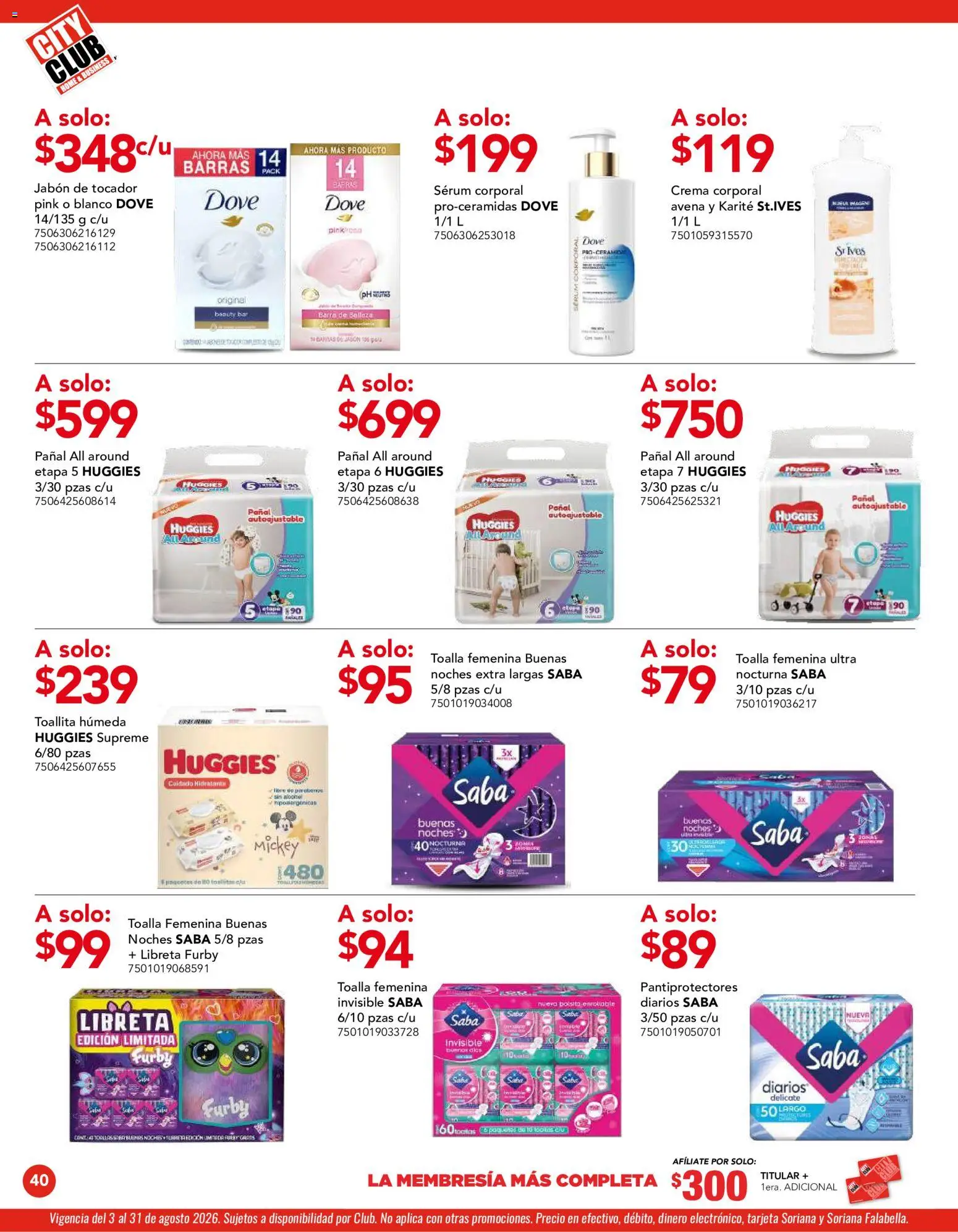 Vista previa las ofertas de la tienda City Club - City Club catálogo desde el 03/08/2026 