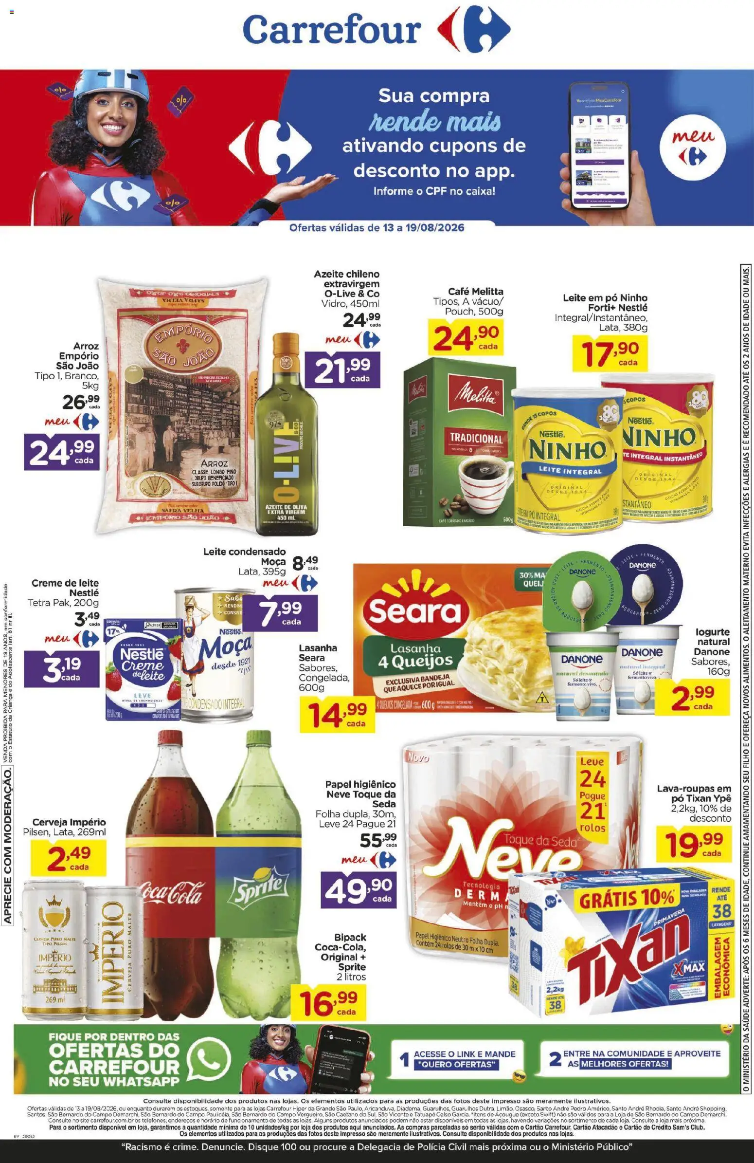 Pré-Visualização do folheto "Carrefour - Ofertas da semana" da loja Carrefour válido a partir de 13/08/2026