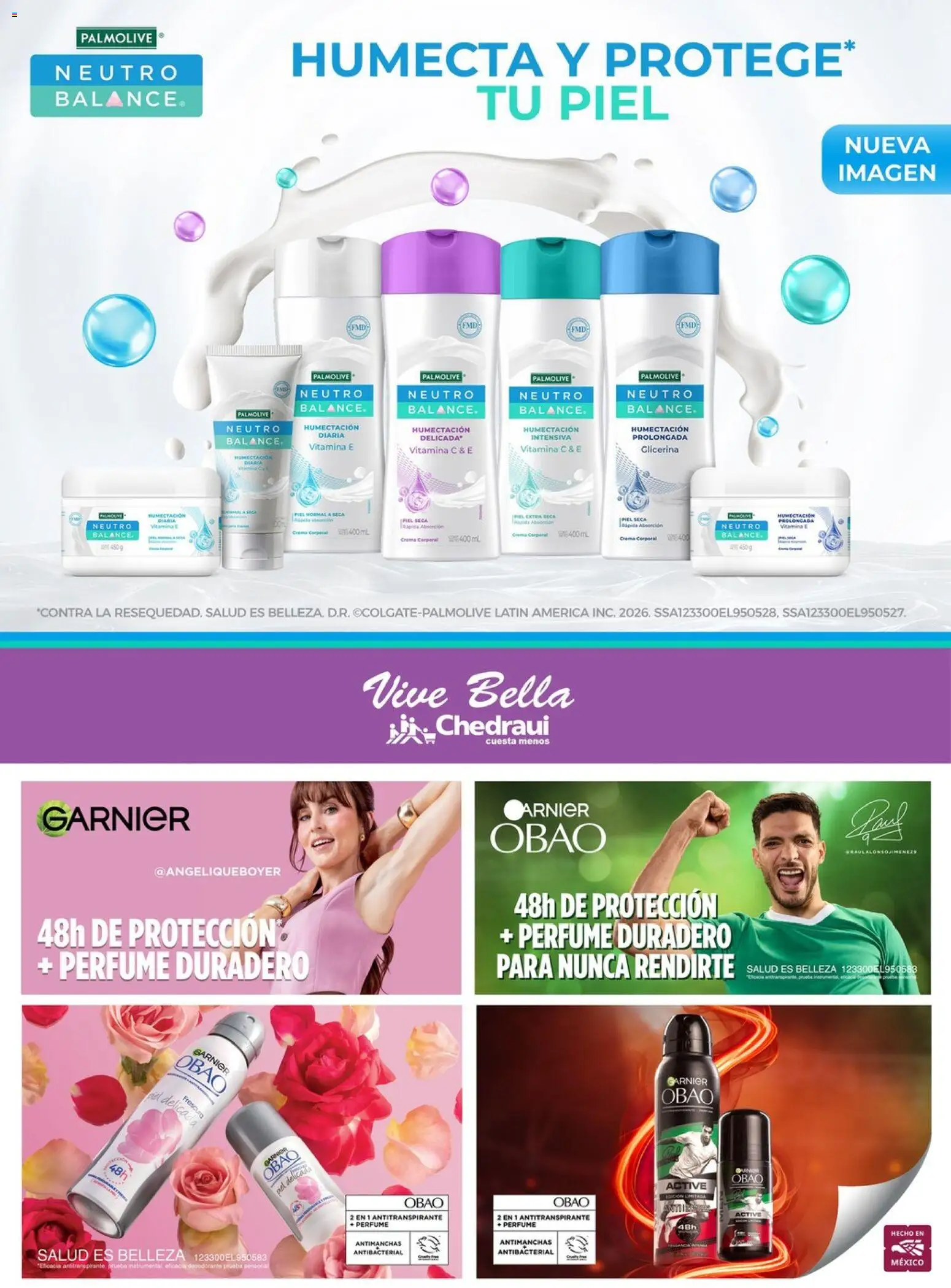 Vista previa las ofertas de la tienda Chedraui - Chedraui folleto desde el 04/05/2026 - Perfume, Desodorante, Crema, Crema corporal, Antitranspirante