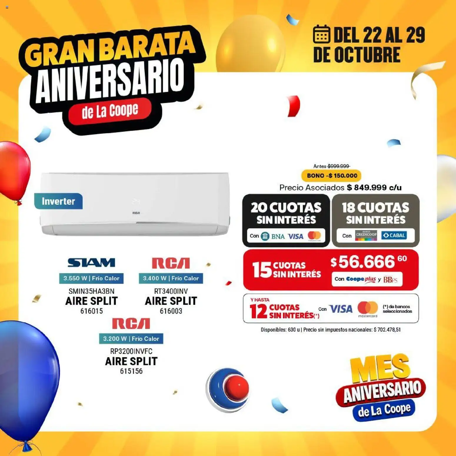 Vista previa del folleto de la tienda Cooperativa Obrera válido desde el 22/10/2026 