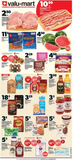 Preview of leaflet Valu Mart circulaire from shop Valu Mart is valid from Aug 20, 2026