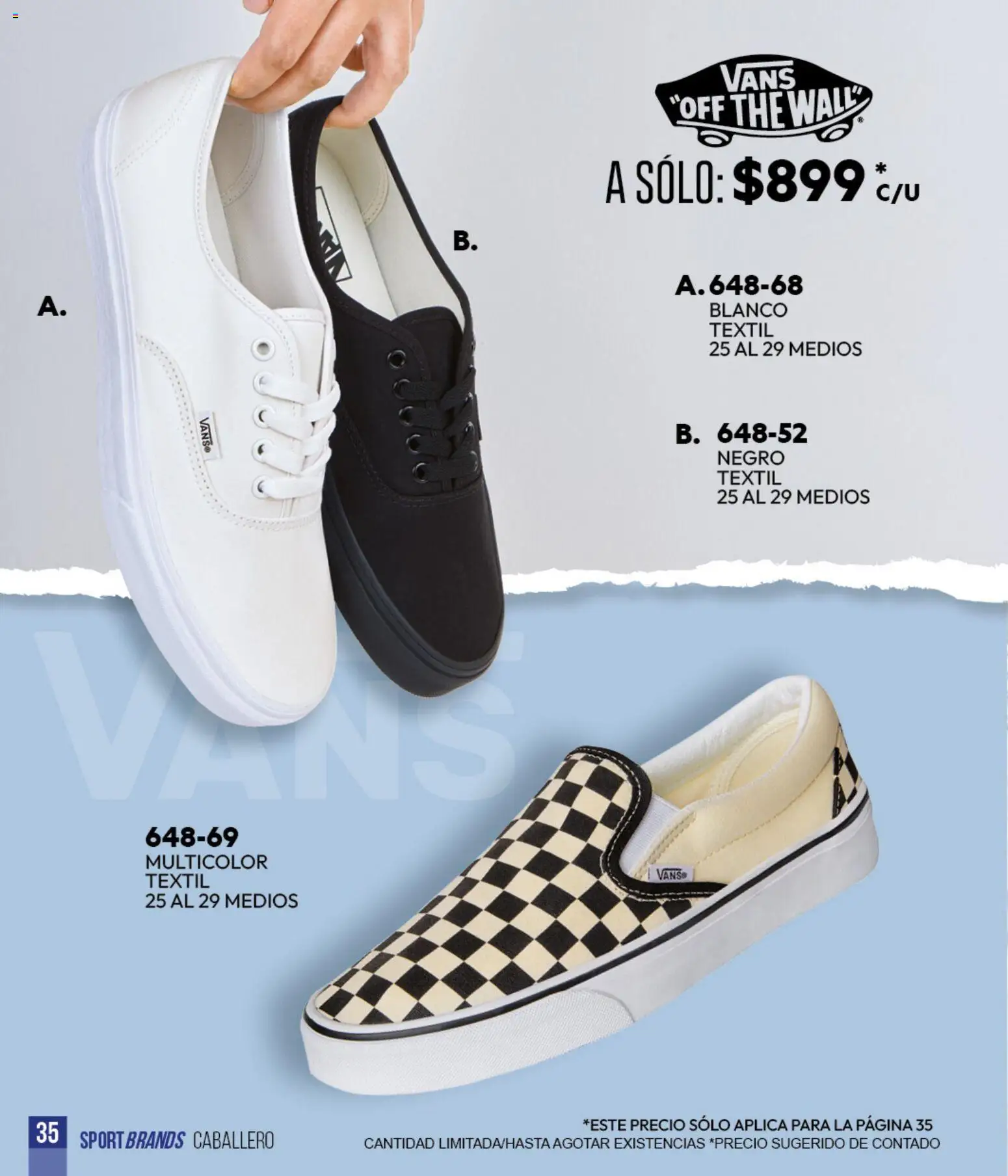Vista previa las ofertas de la tienda Cklass - Cklass catálogo Sportbrands Verano Caballero desde el 05/03/2026 