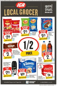 Preview of catalogue IGA Local Grocer NSW from shop IGA valid 05/08/2026