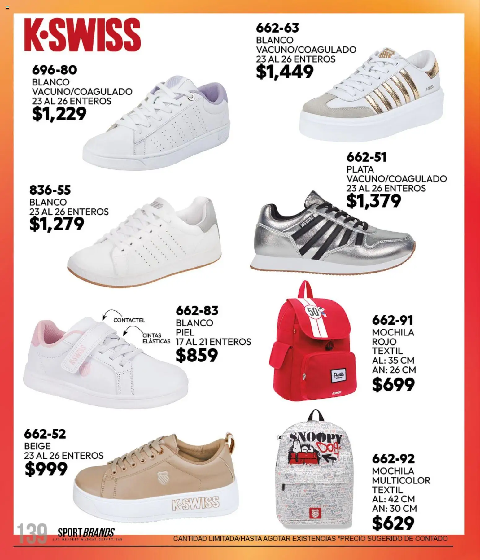 Vista previa las ofertas de la tienda Cklass - Cklass catálogo Sportbrands Caballero Invierno desde el 11/09/2026 