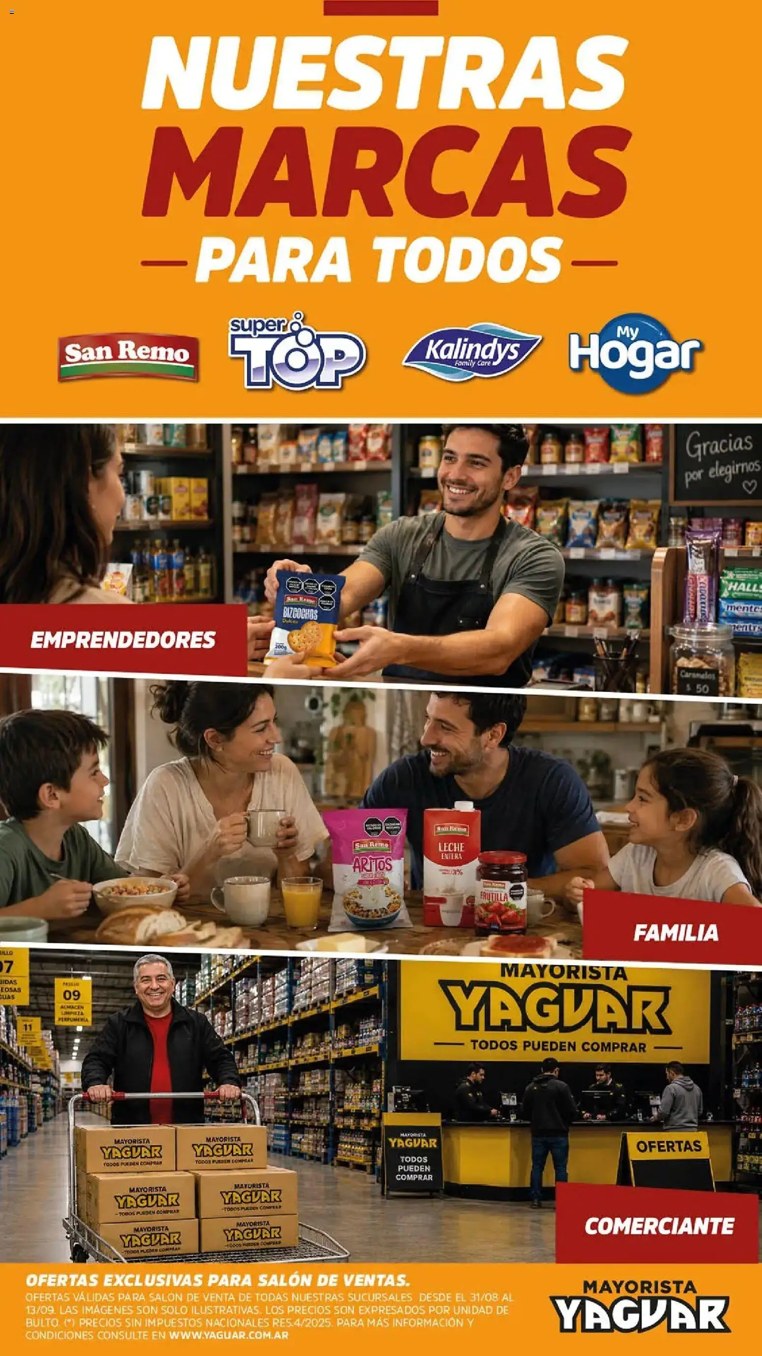 Vista previa del folleto de la tienda Yaguar válido desde el 31/08/2026 