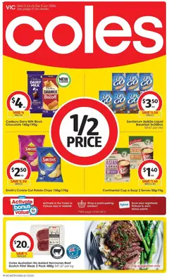 Preview of catalogue Coles Catalogue - 3rd June from shop Coles valid 02/06/2026