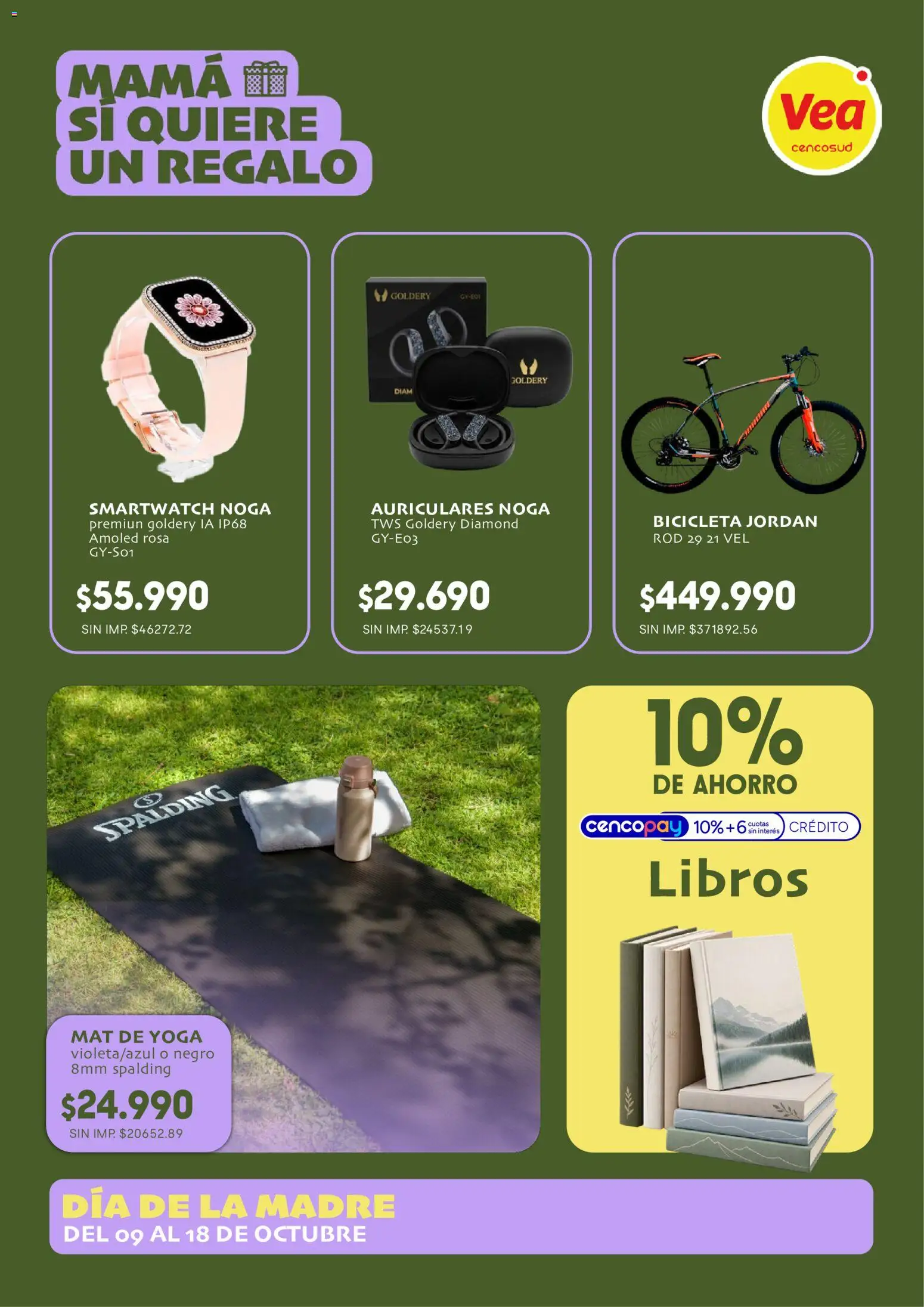 Vista previa del folleto de la tienda Vea válido desde el 09/10/2026 