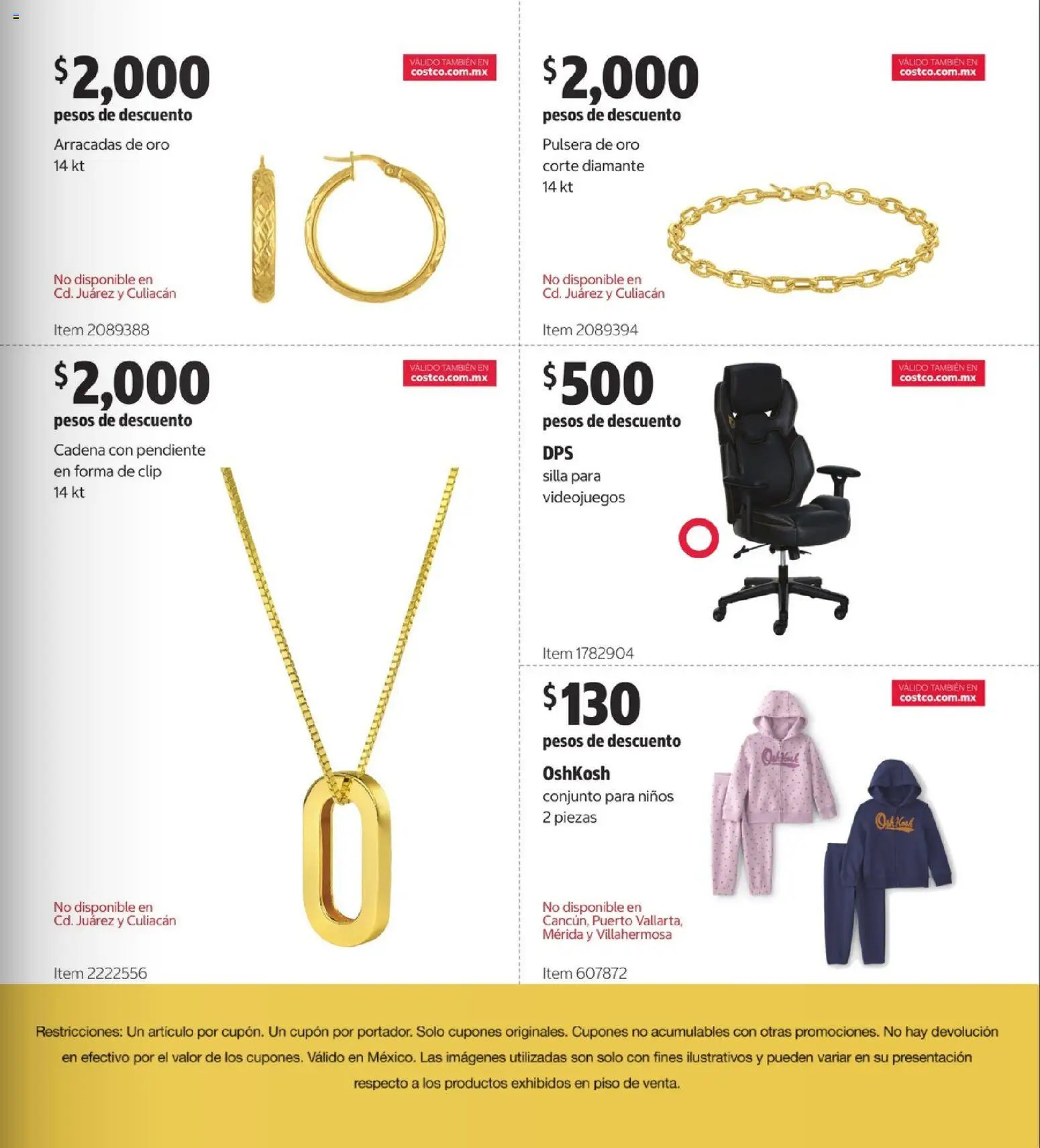 Vista previa las ofertas de la tienda Costco - Costco catálogo Teasure Hunt desde el 26/10/2026 