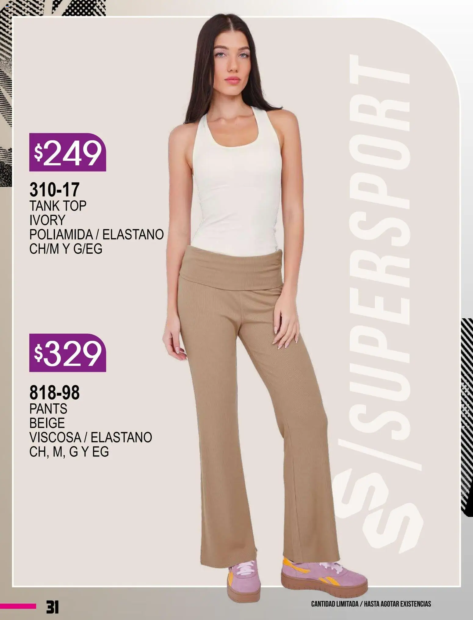 Vista previa las ofertas de la tienda Cklass - Catálogo Especial Supersport Caballero desde el 08/01/2026 - Top, Pants