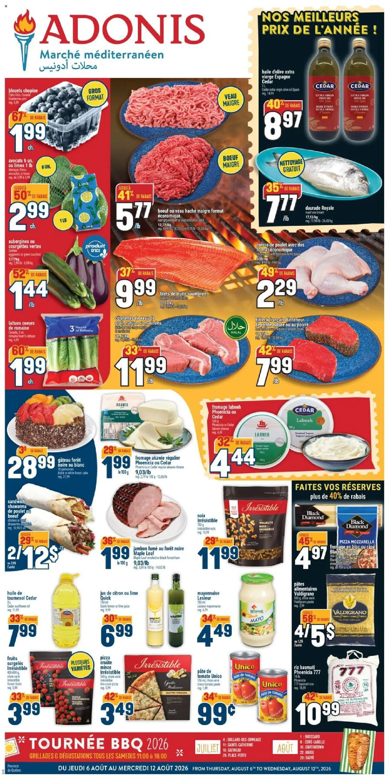 Preview of leaflet Adonis circulaire from shop Adonis is valid from Aug 06, 2026