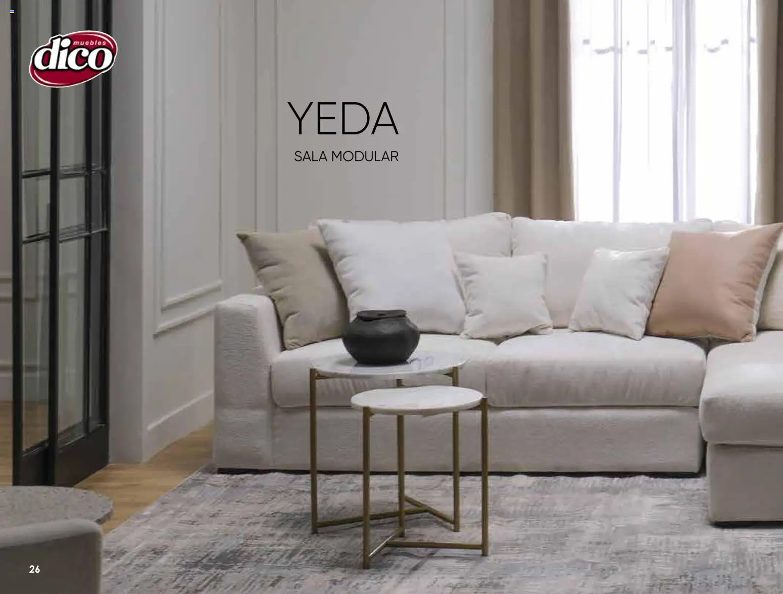 Vista previa las ofertas de la tienda Muebles Dico - Catálogo Colección Casa Anahí desde el 07/11/2025 - Sala, Sala modular, Modular