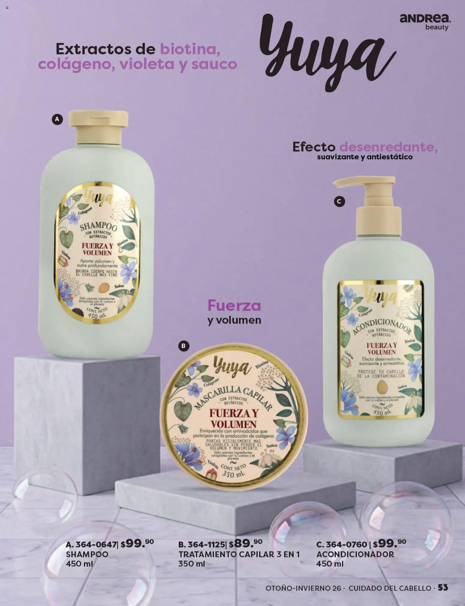 Vista previa las ofertas de la tienda Andrea - Andrea catálogo Beauty desde el 23/08/2026 