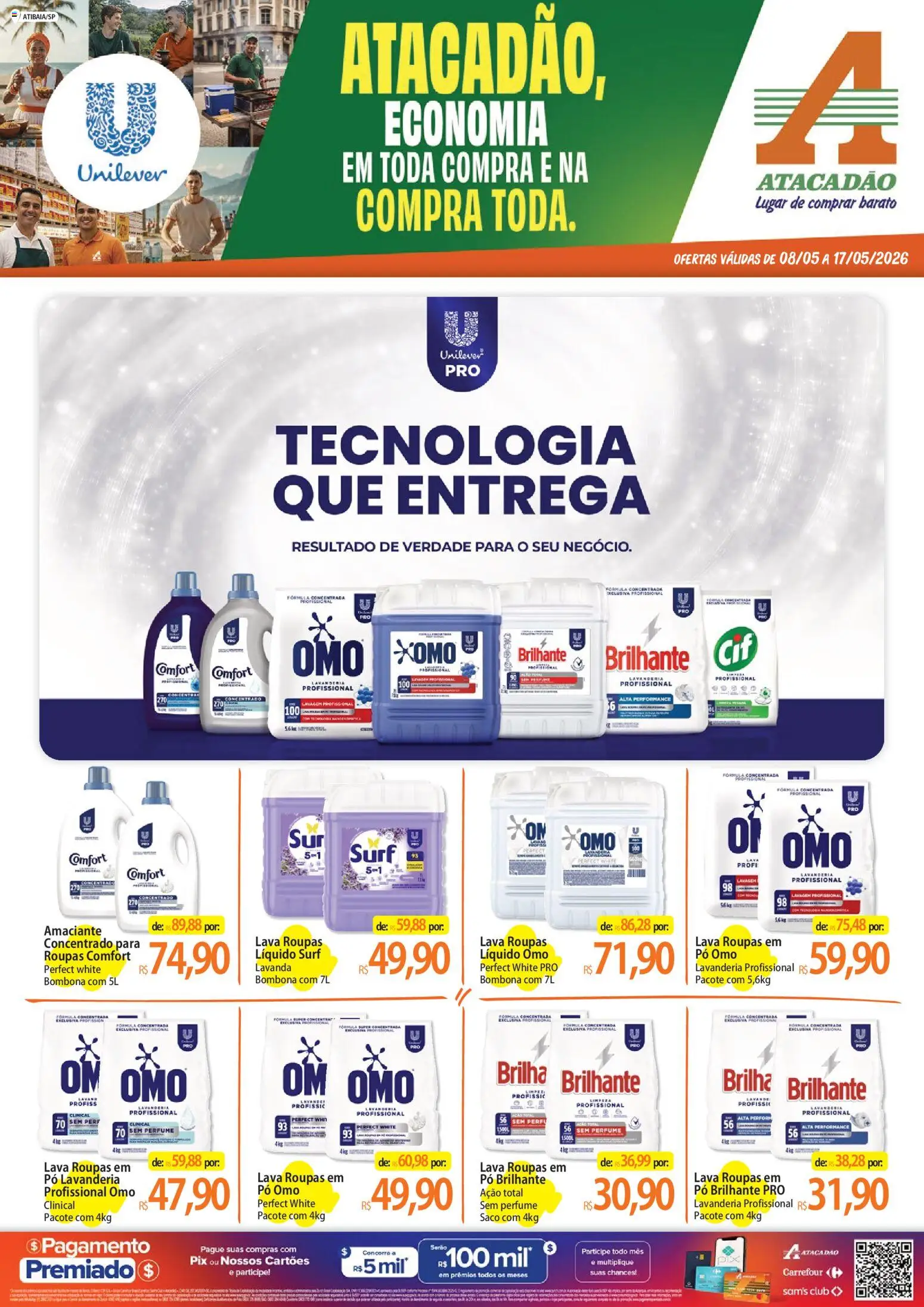 Pré-Visualização do folheto "Atacadão ofertas - SP" da loja Atacadão válido a partir de 08/05/2026