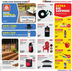 Un aperçu du dépliant Home Hardware weekly flyer / circulaire du magasin Home Hardware est valide à partir 2 juill. 2026
